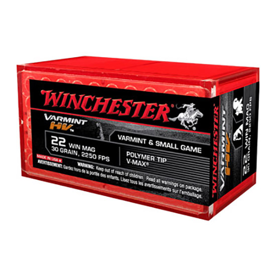 WIN 22MAG AMMO VARMINT HV 50/20 - Sale